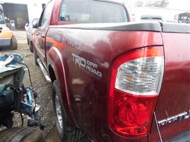 2006 Toyota Tundra SR5 Burgundy Crew Cab 4.7L AT 2WD #Z21673